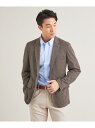 【SALE/50%OFF】a day in the life メランジ サーフニット 2B ジャケット -ウォッシャブル-<A DAY IN THE LIFE>...