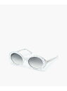 agnes b. FEMME 【ユニセックス】LU02 SUNGLASSES ROMY サングラス アニエスベー ファッション雑貨 サングラス ホワイト【送料無...