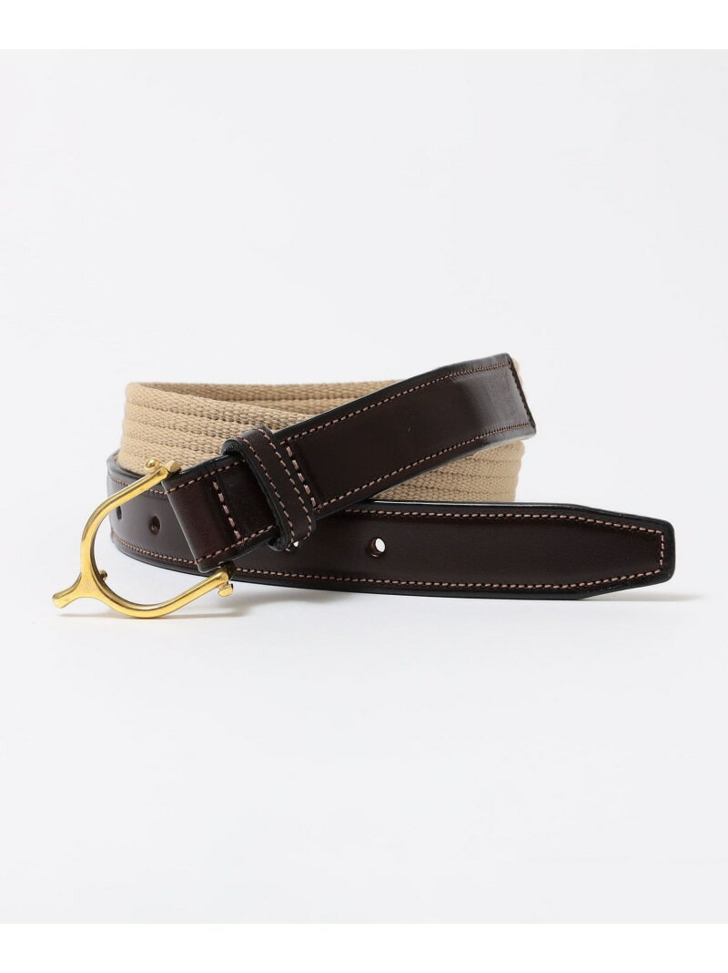 SHIPS MEN 【SHIPS別注】TORY LEATHER: SWITCHING ベルト シップス ファッション雑貨 ベルト ブラウン ネイビー ベージュ【送料無料】