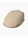 KANGOL KANGOL SMU COTTON HUNTING CAP オーバーライド 帽子 ハンチング・ベレー帽 ベージュ ブラック【送料無料】