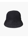 arth arth Linen Rib Tulip / アース オーバーライド 帽子 ハット ブラック グリーン ベージュ【送料無料】