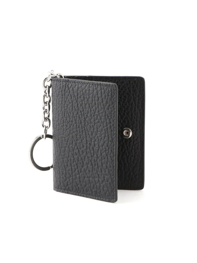 Maison Margiela キーリング カードホルダー メゾンマルジェラ 財布・ポーチ・ケース 名刺入れ・カードケース ブラック【送料無料】