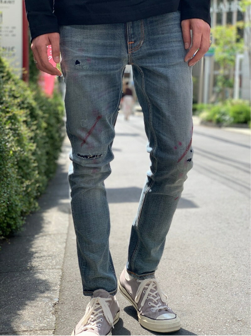 楽天Rakuten Fashion MenNudie Jeans Nudie Jeans/（M）LEAN DEAN087 ジーンズ ヒーローインターナショナル マーケット プレイス パンツ ジーンズ・デニムパンツ ブルー【送料無料】