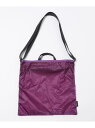 【SALE/40%OFF】SHIPS MEN SHIPS: CORDURA(R) リップストップ ショルダー バッグ シップス バッグ ショルダーバッグ パープ...