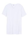 スリードッツ 服 メンズ 【SALE／50%OFF】three dots Matt (new basic line) sanded jersey スリードッツ トップス カットソー・Tシャツ ホワイト ブラック【RBA_E】【送料無料】