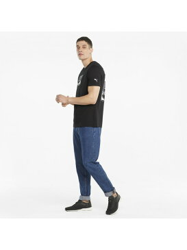 【SALE/30%OFF】PUMA ポルシェ レガシー グラフィック Tシャツ プーマ カットソー Tシャツ ブラック【RBA_E】
