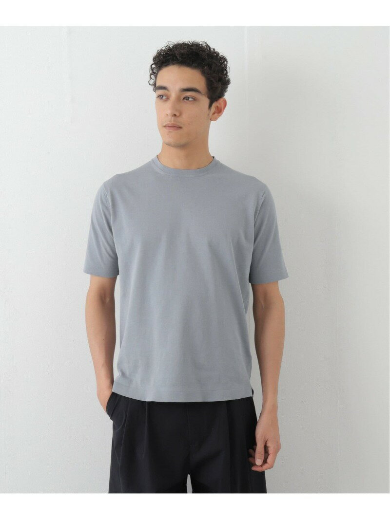 【SALE／40%OFF】EDIFICE 【FILIPPO DE LAURENTIIS】14ゲージ ニットTシャツ エディフィス ニット ニットその他 グレー ホワイト イエロー【RBA_E】【送料無料】