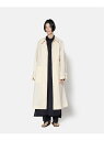 楽天Rakuten Fashion MenUNDECORATED Recycle Nylon Organic Cotton Coat アンデコレイテッド コート/ジャケット ロングコート ホワイト【送料無料】