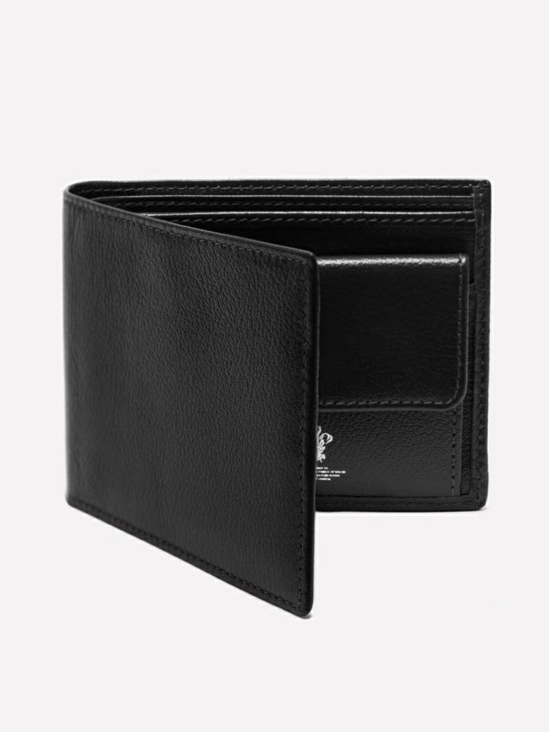 エッティンガー 財布（メンズ） ETTINGER 【公式】(U)CP141 二つ折り財布コインポケット付き エッティンガー 財布・ポーチ・ケース 財布 ブラック ブラウン ホワイト【送料無料】