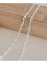 SENTI RORO MARINA CHAIN SV ロロマリーナチェーンネックレス(シルバー925) コンポジット アクセサリー・腕時計 ネックレス シルバー...