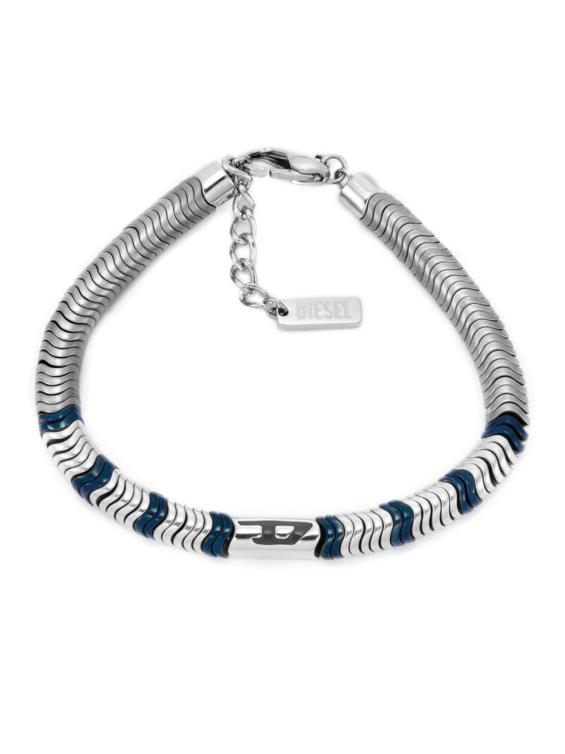 DIESEL ディーゼル アクセサリー メンズ ブレスレット シルバー DX1574931 ウォッチステーションインターナショナル アクセサリー・腕時計 ブレスレット・バングル シルバー【送料無料】