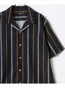 【SALE/5%OFF】Lazar シャツ メンズ 半袖 カジュアル オーバーサイズ オープンカラー レディース ユニセックス ラザル トップス シャツ・ブラウス ネイビー ブラウン ブラック ホワイト ベージュ ブルー グリーン グレー【RBA_E】