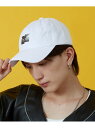 【SALE/50%OFF】improves グラフィック フォトパッチ ダメージ キャップ インプローブス 帽子 キャップ ブラック ホワイト【RBA_E】