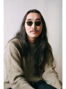 Monokel Eyewear Otis ファッション用グラス サステナブル スウェーデン モノケルアイウェア ファッション雑貨 サングラス ブルー ゴールド ...