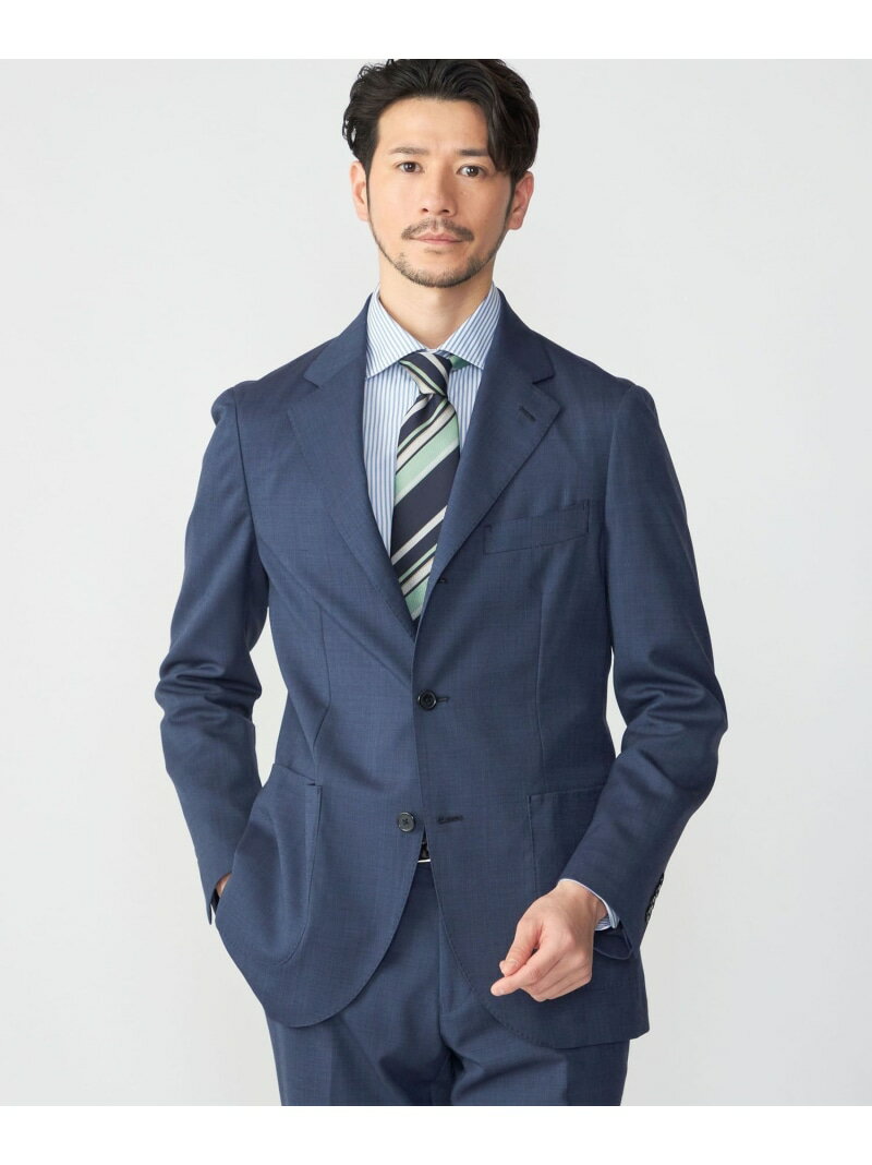 【SALE/30%OFF】SHIPS MEN SHIPS:<セットアップ対応/洗濯機可能>トロピカル ウォッシャブル ピンヘッド ジャケット シップス スーツ・フォーマル スーツジャケット ブルー グレー【RBA_E】【送料無料】