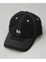 NANO universe Lee/LE NO-DYE 6P CAP ナノユニバース 帽子 その他の帽子 ホワイト ブラック