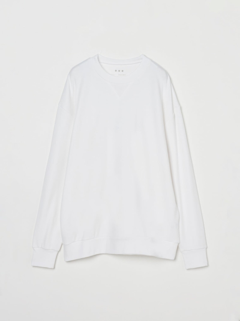 three dots Men's souffle cotton l/s sweat ꡼ɥå ȥåץ åȥT ۥ磻 ...