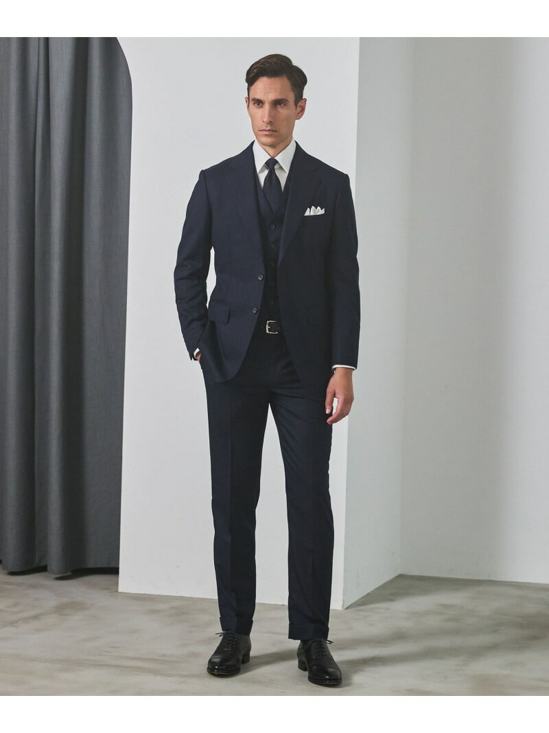 【SALE/20%OFF】GOTAIRIKU シワになりにくい【御幸毛織/みゆきけおり】Superior160s 3ピーススーツ(ネイビー) ゴタイリク スーツ...