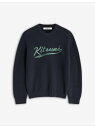 Maison Kitsune MAISON KITSUNE/(M)KITSUNE VARSITY EMBROIDERED MESH JUMPER メゾン キツネ...