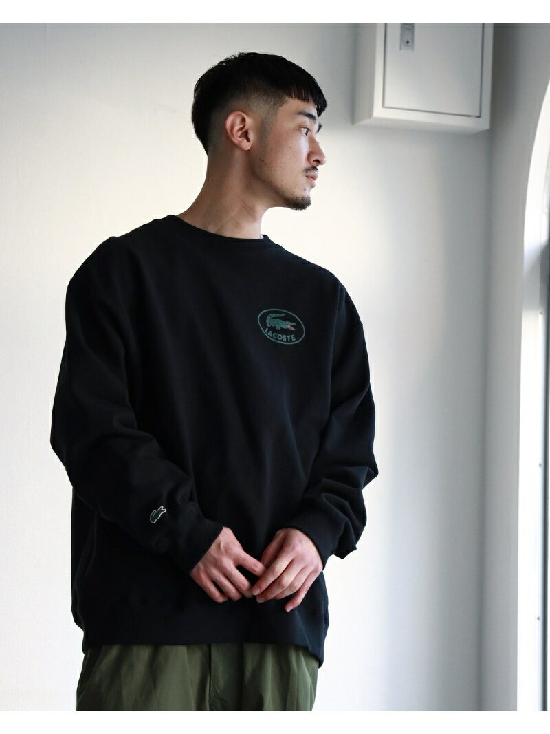 LACOSTE×BEAMS/別注BigLogosweat