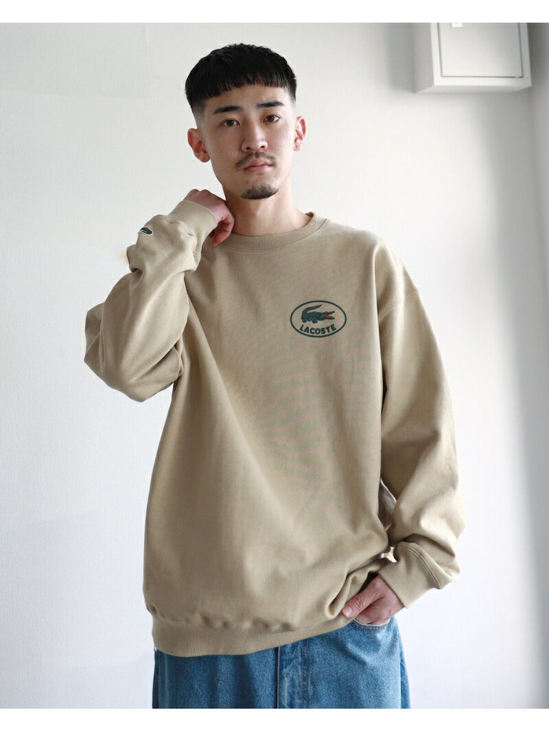 LACOSTE×BEAMS/別注BigLogosweat