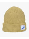 Lee Lee WATCH CAP ACRYLIC オーバーライド 帽子 ニット帽・ビーニー ベージュ ブラック レッド グレー グリーン ネイビー オレンジ ピンク ホワイト イエロー