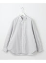 【SALE／60 OFF】Steven Alan ＜Steven Alan＞ G/DYE POPLIN REGULAR COLLAR SHIRT -LOOSE/シャツ ユナイテッドアローズ アウトレット トップス シャツ ブラウス パープル ホワイト ピンク【RBA_E】【送料無料】