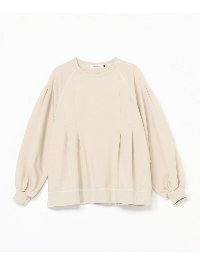 MEGMIURA WARDROBE MEGMIURA WARDROBE/(U)Tuck Sweat O~E gbvX XEFbgEg[i[ x[W ubNyz