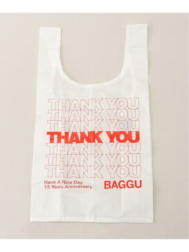 BAYFLOW (U)BAGGU BB15thLM ベイフロー バッグ エコバッグ/サブバッグ ホワイト ネイビー ピンク グリーン