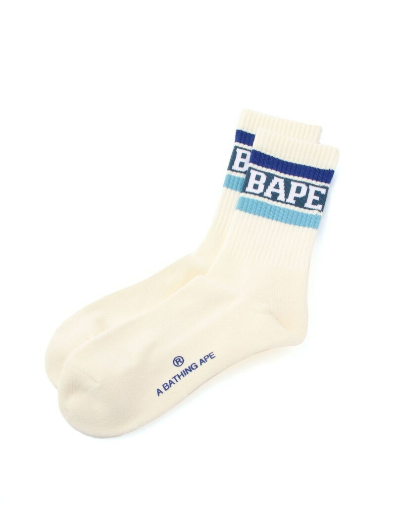 A BATHING APE BAPE LINE SOCKS A xCVO GCv CEbOEFA C zCg