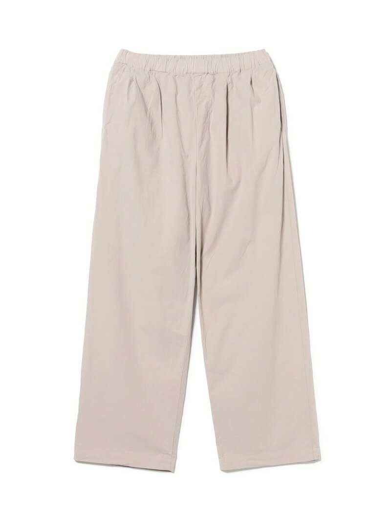 B:MING by BEAMS ORCIVAL / Garment Dye Poplin Easy Pants ビーミング ライフストア バイ ビームス パンツ その他のパンツ グレー【送料無料】
