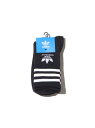 adidas adidas MID CUT CREW SOCKS 3 PAIRS BLACK 23FW-I アトモスピンク 靴下・レッグウェア その他の靴下・レッグウェア ブラック