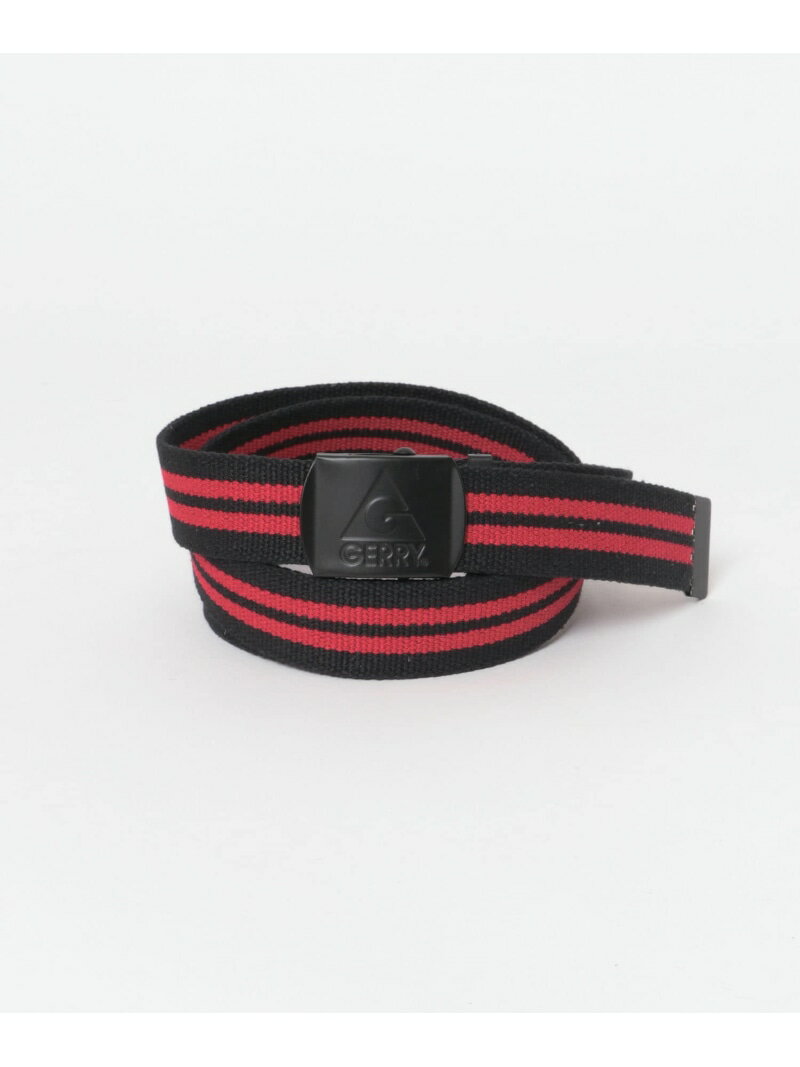 URBAN RESEARCH ITEMS GERRY Line Belt アーバンリサーチアイテムズ ファッション雑貨 ベルト ネイビー