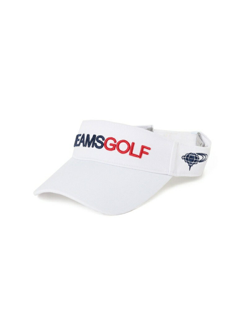 BEAMS GOLF BEAMS GOLF / スタンダード バイザー 2 UVカット ビームス ゴルフ 帽子 サンバイザー ネイビー ホワイト【送料無料】