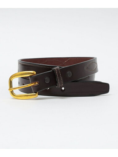 SHIPS MEN TORY LEATHER: 1 STITCHED PATTERN ベルト シップス ファッション雑貨 ベルト ブラック ブラウン【送料無料】 SHIPS MEN TORY LEATHER: 1 STITCHED PATTERN ベルト シップス ファッション雑貨 ベルト ブラック ブラウン【送料無料】