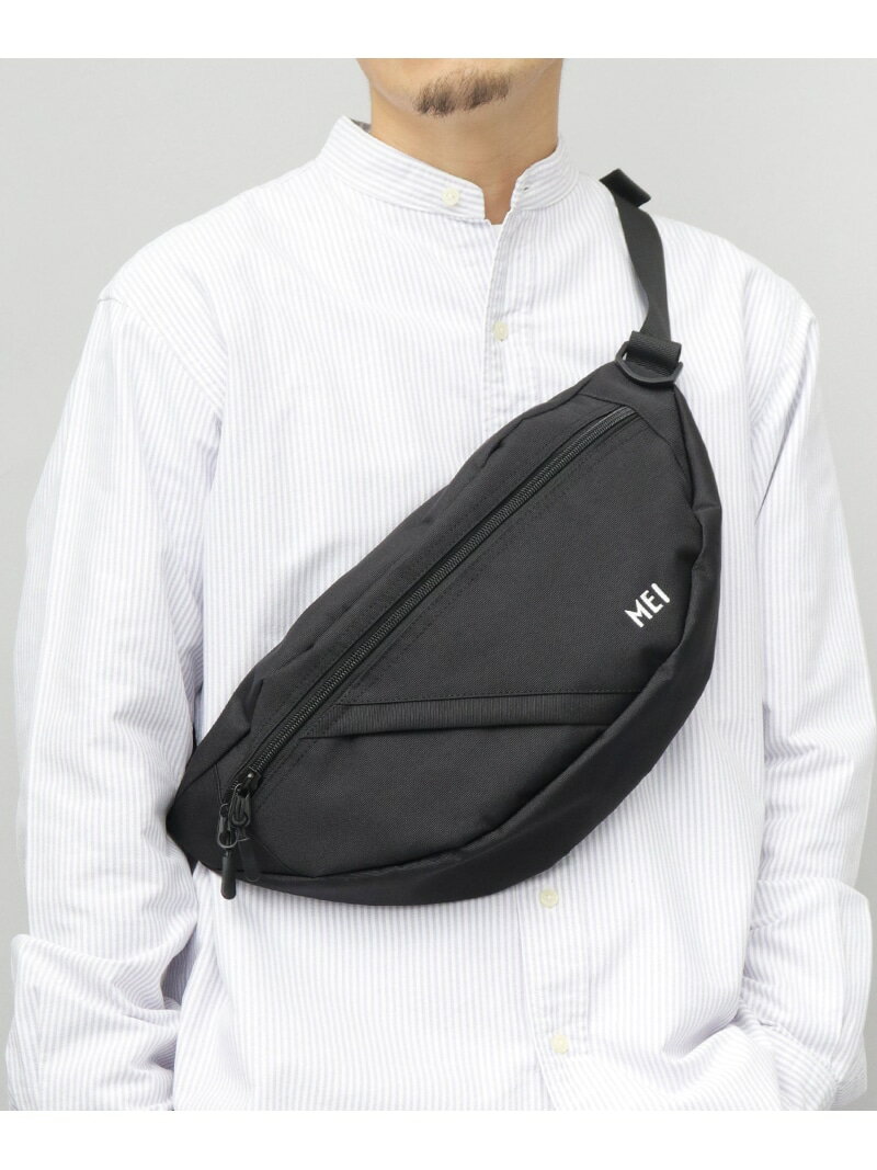 MEI MEI メイ エムイーアイ ボディバッグ ウエストポーチ ウエストバッグ 黒 エー.エム.エス. バッグ ボディバッグ・ウエストポーチ ブラック【送料無料】(4)