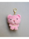 【SALE/5%OFF】JUPITER LOVE BEARマスコットキーホルダー/くま ジュエルアディクト ファッション雑貨 チャーム・キーチェーン ピンク【R...