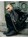 Schott SHORT ENGINEER BOOTS/ショート エンジニアブーツ ショット シューズ・靴 ブーツ ブラック【送料無料】