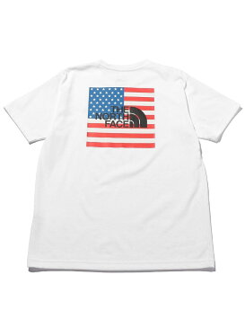 【SALE/20%OFF】BEAUTY & YOUTH UNITED ARROWS <THE NORTH FACE> SS NATIONAL FLAG TEE/Tシャツ ビューティ&ユース ユナイテッドアローズ カットソー Tシャツ ブルー ホワイト ブラック【RBA_E】