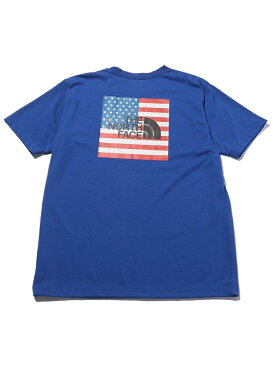 【SALE/20%OFF】BEAUTY & YOUTH UNITED ARROWS <THE NORTH FACE> SS NATIONAL FLAG TEE/Tシャツ ビューティ&ユース ユナイテッドアローズ カットソー Tシャツ ブルー ホワイト ブラック【RBA_E】