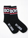 BOY LONDON BOY LONDON/(U)LOGO SOCKS(B221N81 s[A[ CEbOEFA C ubN zCg