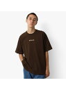 atmos atmos Embroidery Classic Logo T-shirts BROWN 23FA-I アトモスピンク トップス ノースリーブ・タンクトップ ブラウン【送料無料】