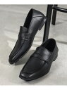 【SALE/20%OFF】AAA+ メンズ ストリート セットアップ オフィスカジュアル コインローファー☆2420 サンエーフットウェアー シューズ・靴 ロー...