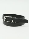 【SALE/10%OFF】m.f.editorial アジャストフリー グレンチェック型押しベルト 【25SS】 タカキュー ファッション雑貨 ベルト ブラウン...