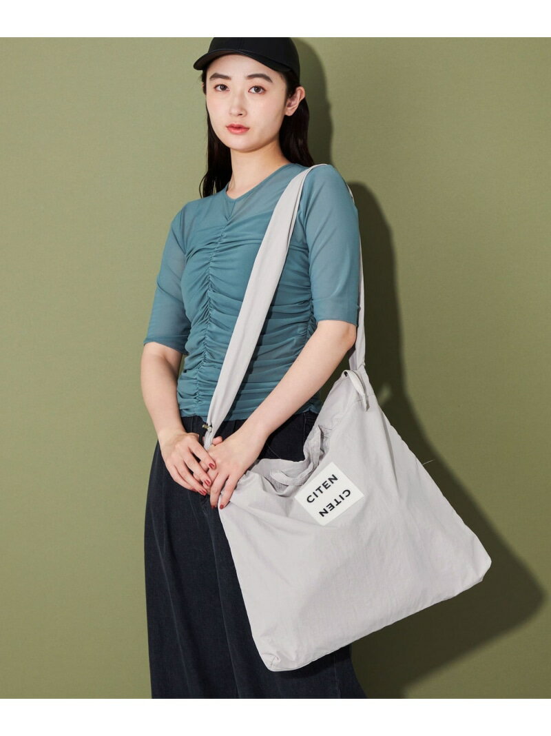 CITEN ＜CITEN＞ ZIP3WAYトート シテン バッグ トートバッグ シルバー ネイビー オレンジ ブラック グレー【送料無料】のサムネイル