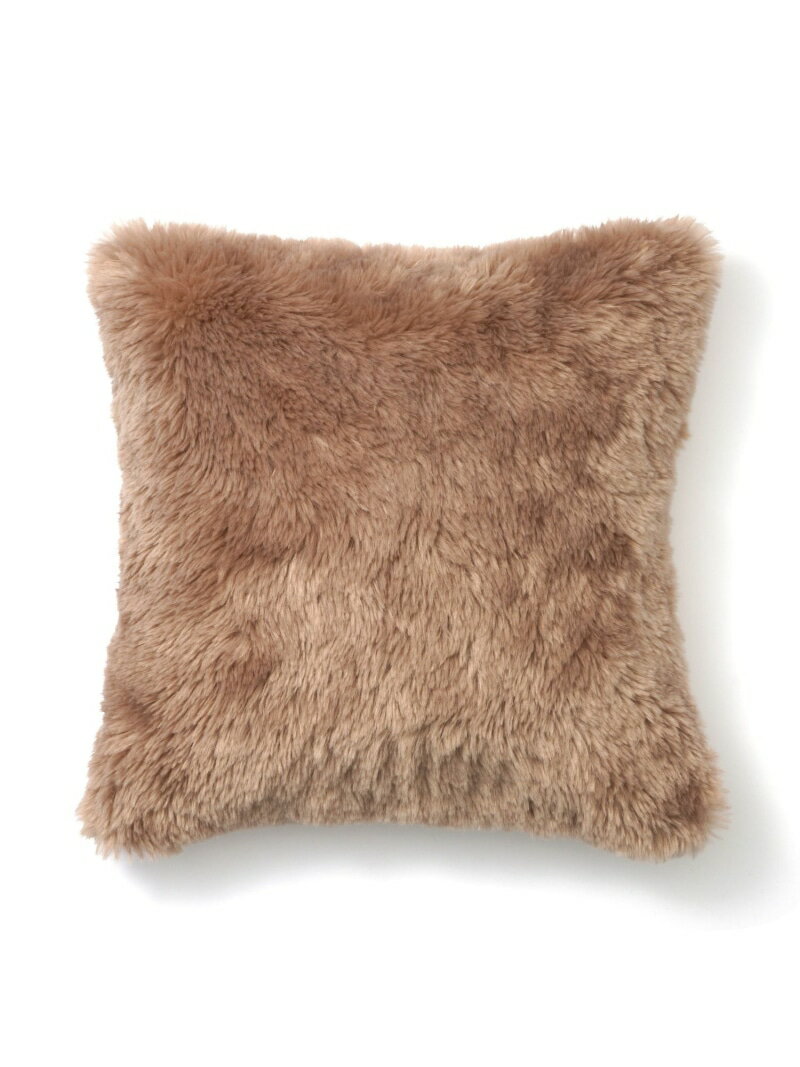 Francfranc ファー クッションカバー 45*45 ベージュ(D-006) フランフラン インテリア・生活雑貨 クッ..