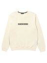 EMPORIO ARMANI EMPORIO ARMANI BRUSHED TERRY PO CREWNECK コットン100% スウェットシャツ ナイガイ イ...