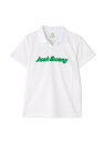Jack Bunny!! FAMILY半袖ポロシャツ (ジュニア) ジャックバニー トップス ポロシャツ ブラック ホワイト【送料無料】