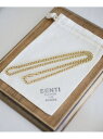 SENTI KIHEI 37 CHAIN GD 喜平(太)チェーンネックレス(シルバー925*金メッキ) コンポジット アクセサリー・腕時計 ネックレス ゴール...