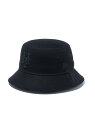 WEGO MEN'S NEWERA MLB Tonal Bucket Hat ウィゴー 帽子 ハット ブラック【送料無料】